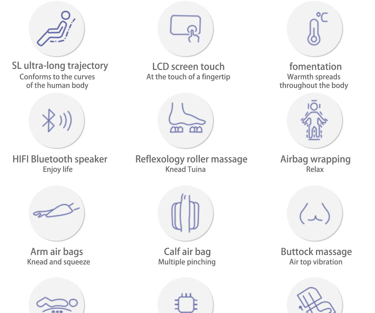 massage chair function